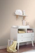 Miniatyrbillede 6 af 7: ESTAhome tapet art deco lyst ferskenfarvet og rose guld 0,53 x 10,05 m