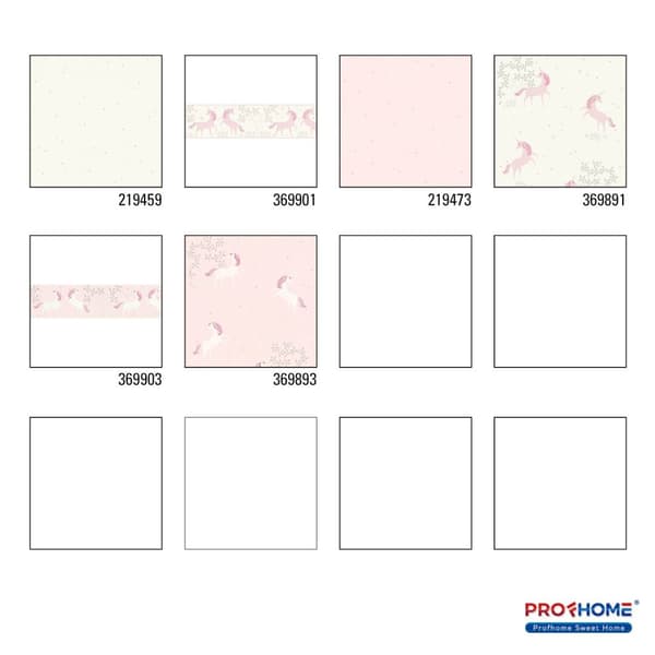 Non woven-tapet uni kulör Profhome 219459-GU lätt texturerad matt färg vit rosa rosa 5,33 m2
