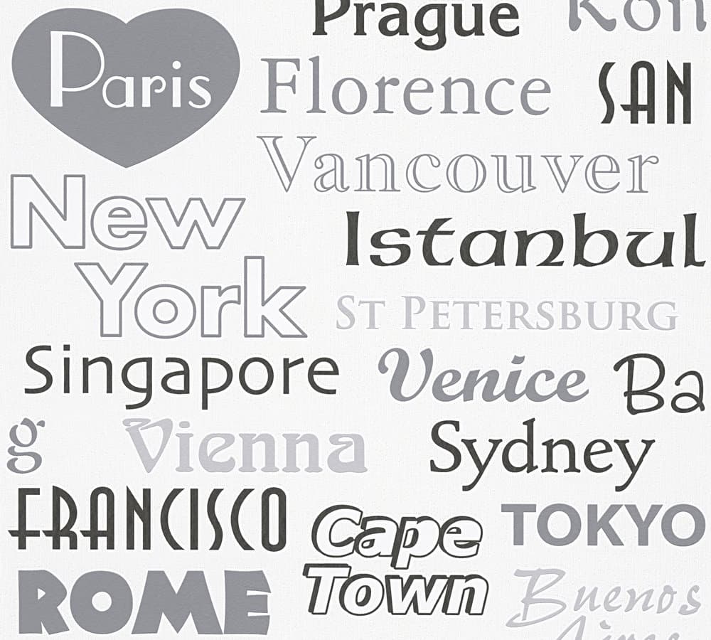 Non woven-tapet abstrakt Profhome 304671-GU slät matt färg grå brun 5,33 m2