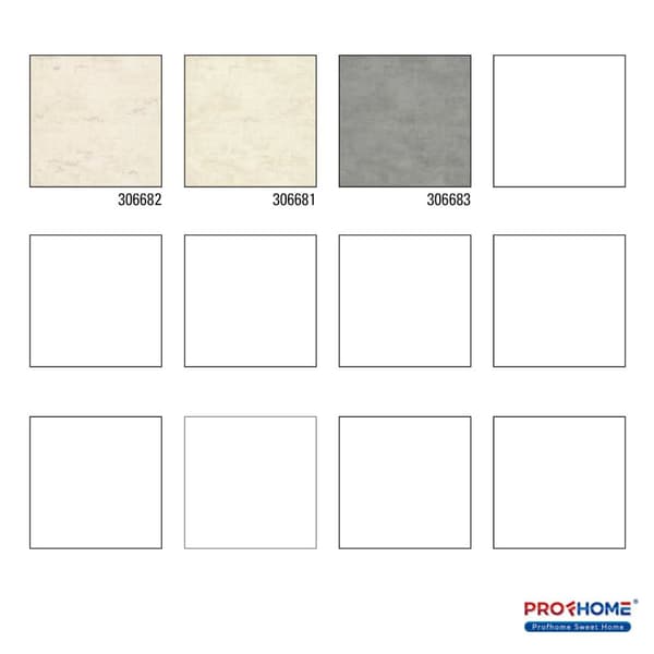 Non woven-tapet sten utseende Profhome 306682-GU lätt texturerad matt färg grädde grå 5,33 m2