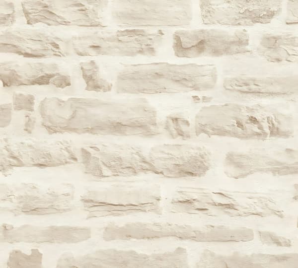 Non woven-tapet natur Profhome 355803-GU lätt texturerad matt färg beige grädde 5,33 m2