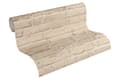 Miniatyrbild 2 av 6: Non woven-tapet natur Profhome 355812-GU lätt texturerad matt färg beige 5,33 m2