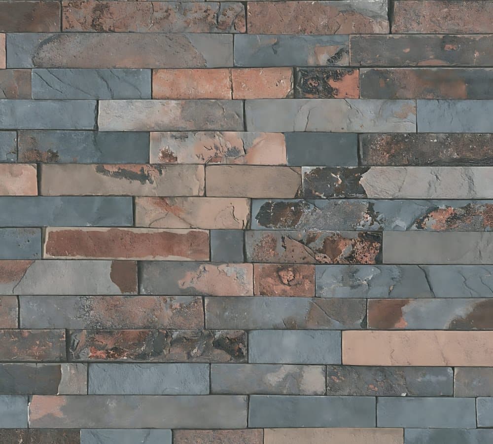 Non woven-tapet natur Profhome 355823-GU lätt texturerad matt färg grå brun 5,33 m2