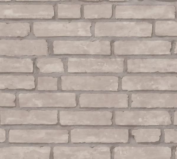 Non woven-tapet sten utseende Profhome 377473-GU lätt texturerad matt färg grå beige 5,33 m2
