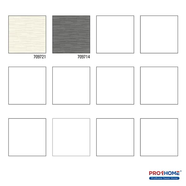 Non woven-tapet sten utseende Profhome 709721-GU slät matt färg vit grå 5,33 m2
