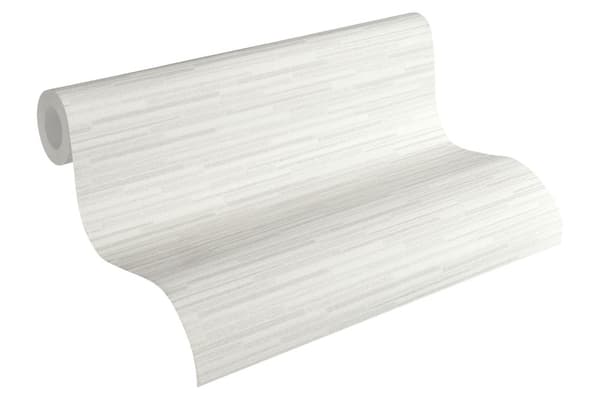 Non woven-tapet sten utseende Profhome 709721-GU slät matt färg vit grå 5,33 m2