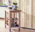 Miniatyrbild 4 av 6: Non woven-tapet trä utseende Profhome 895110-GU lätt texturerad matt färg beige brun vit 5,33 m2