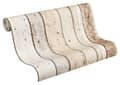 Miniatyrbild 2 av 6: Non woven-tapet trä utseende Profhome 895110-GU lätt texturerad matt färg beige brun vit 5,33 m2