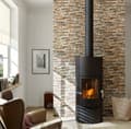 Miniatyrbild 6 av 7: Non woven-tapet sten utseende Profhome 914217-GU slät matt färg brun beige gul 5,33 m2