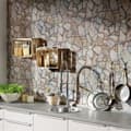 Miniatyrbild 3 av 6: Non woven-tapet sten utseende Profhome 927316-GU slät matt färg brun beige 5,33 m2