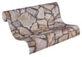 Miniatyrbild 2 av 6: Non woven-tapet sten utseende Profhome 927316-GU slät matt färg brun beige 5,33 m2