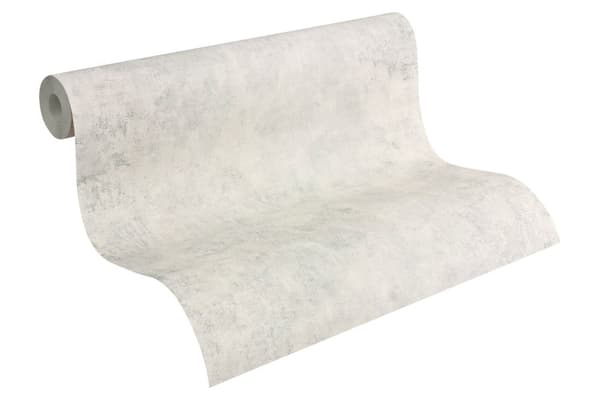 Non woven-tapet textur Profhome 954064-GU lätt texturerad matt färg grå 5,33 m2