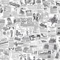 Miniatyrbillede 2 af 2: Noordwand tapet Homestyle Papers sort og hvid