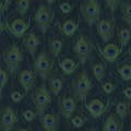 Miniatyrbild 8 av 8: Origin Wallcoverings tapet påfågelfjädrar mörkblått - 347766 - 0,53 x 10,05 m