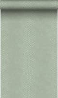 Miniatyrbillede 1 af 8: Origin Wallcoverings tapet slangeskind salvie grøn 0,53 x 10,05 m