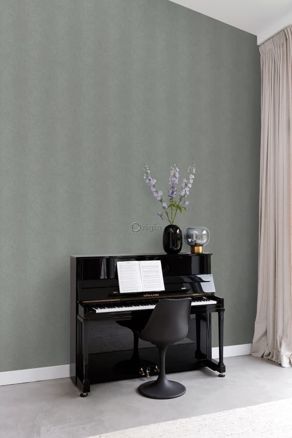 Origin Wallcoverings tapet slangeskind mulvarpegråt 0,53 x 10,05 m