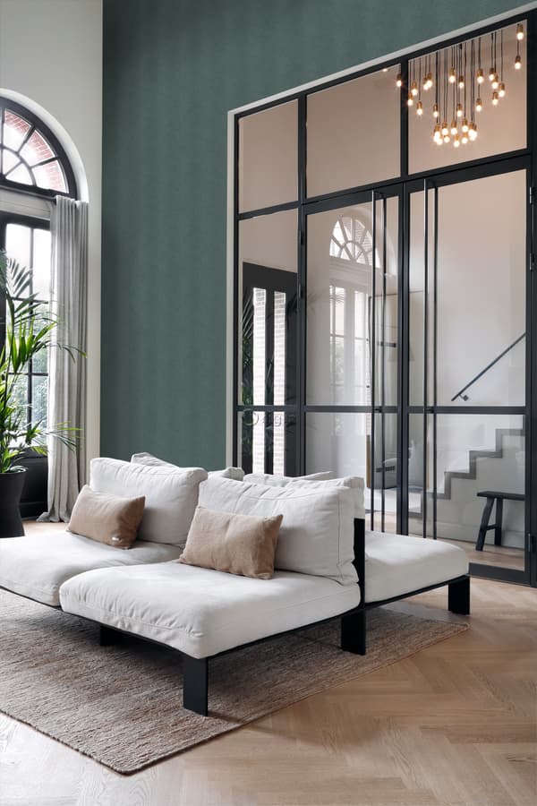 Origin Wallcoverings tapet ormskinn bensinblått 0,53 x 10,05 m