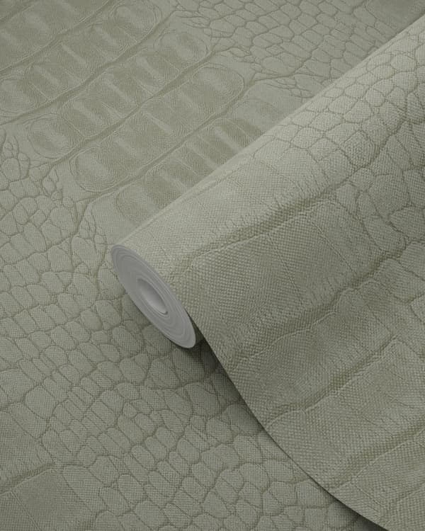 Origin Wallcoverings tapet krokodilhud beige 0,53 x 10,05 m