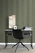 Miniatyrbild 5 av 8: Origin Wallcoverings tapet krokodilhud gråaktigt olivgrönt 0,53 x 10,05 m