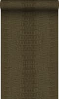 Miniatyrbild 1 av 7: Origin Wallcoverings tapet krokodilhud brunt 0,53 x 10,05 m