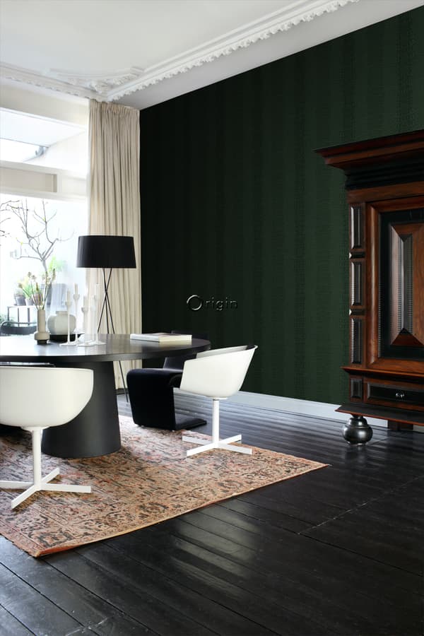 Origin Wallcoverings tapet krokodillehud mørkegrønt 0,53 x 10,05 m