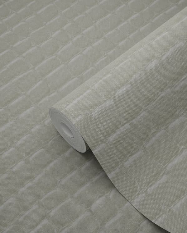 Origin Wallcoverings tapet krokodilhud vitt 0,53 x 10,05 m