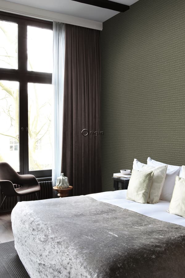 Origin Wallcoverings tapet krokodilhud mullvadsgrått 0,53 x 10,05 m