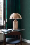 Miniatyrbillede 6 af 8: Origin Wallcoverings tapet krokodillehud benzinblåt 0,53 x 10,05 m