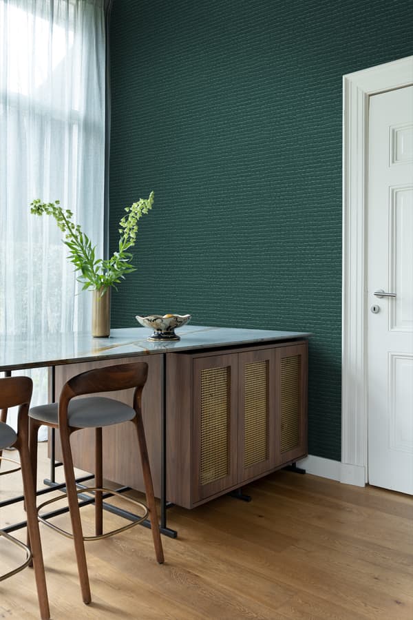 Origin Wallcoverings tapet krokodillehud benzinblåt 0,53 x 10,05 m