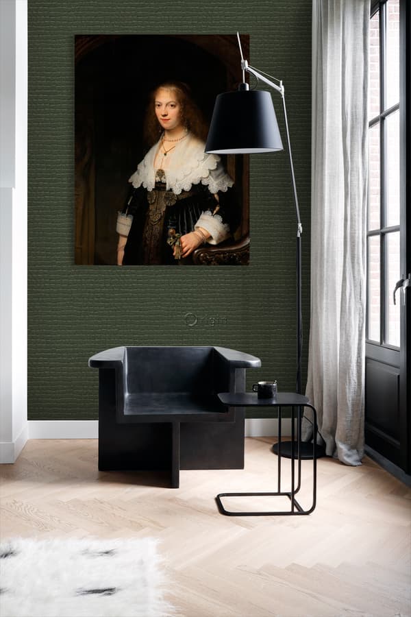 Origin Wallcoverings tapet krokodilhud mossgrönt 0,53 x 10,05 m