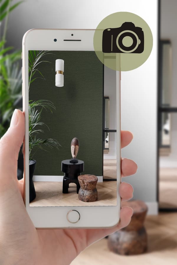 Origin Wallcoverings tapet krokodilhud mossgrönt 0,53 x 10,05 m