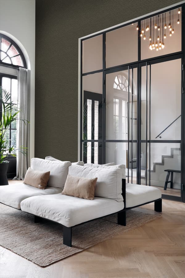 Origin Wallcoverings tapet krokodilhud mörkbrunt 0,53 x 10,05 m