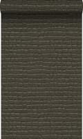Miniatyrbild 1 av 8: Origin Wallcoverings tapet krokodilhud mörkbrunt 0,53 x 10,05 m