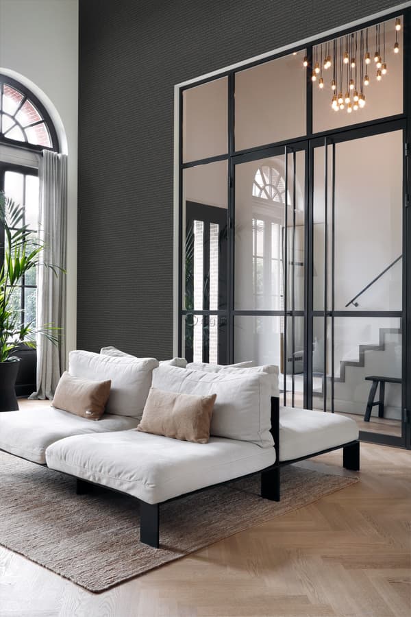 Origin Wallcoverings tapet krokodilhud svart 0,53 x 10,05 m