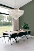 Miniatyrbild 3 av 8: Origin Wallcoverings tapet kakelmotiv med ormskinn tryck grågrönt 0,53 x 10,05 m