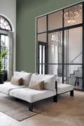 Miniatyrbild 7 av 8: Origin Wallcoverings tapet kakelmotiv med ormskinn tryck grågrönt 0,53 x 10,05 m