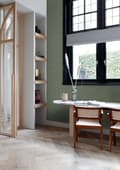 Miniatyrbild 8 av 8: Origin Wallcoverings tapet kakelmotiv med ormskinn tryck grågrönt 0,53 x 10,05 m