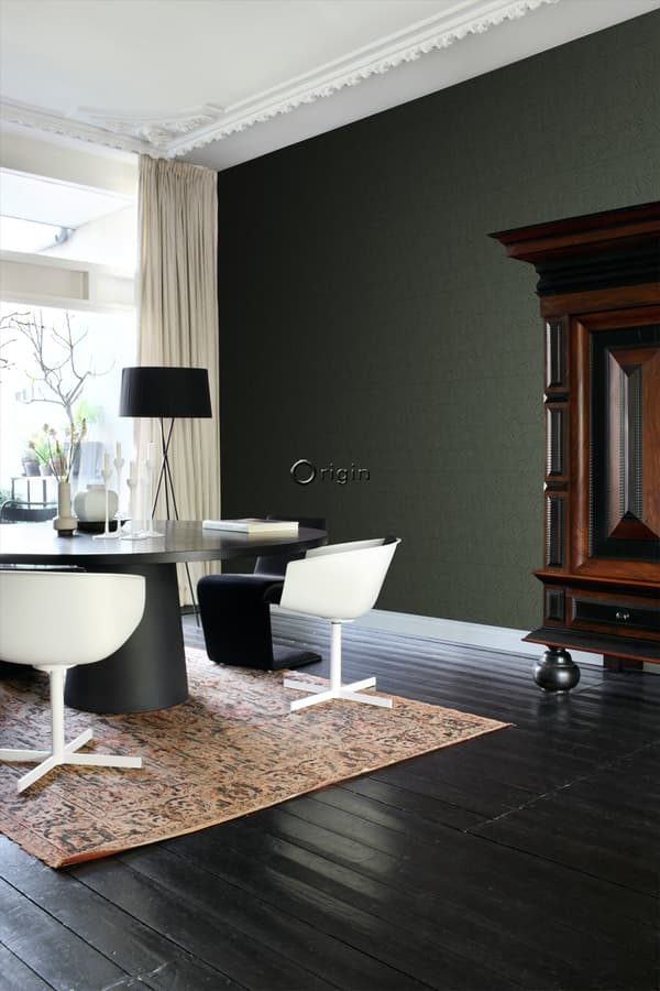 Origin Wallcoverings tapet kakelmotiv med ormskinn tryck grågrönt 0,53 x 10,05 m