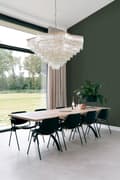 Miniatyrbild 4 av 8: Origin Wallcoverings tapet kakelmotiv med ormskinn tryck mörkgrönt 0,53 x 10,05 m