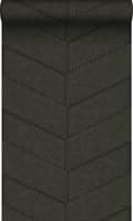 Miniatyrbild 1 av 7: Origin Wallcoverings tapet kakelmotiv med ormskinn tryck mörkbrunt 0,53 x 10,05 m