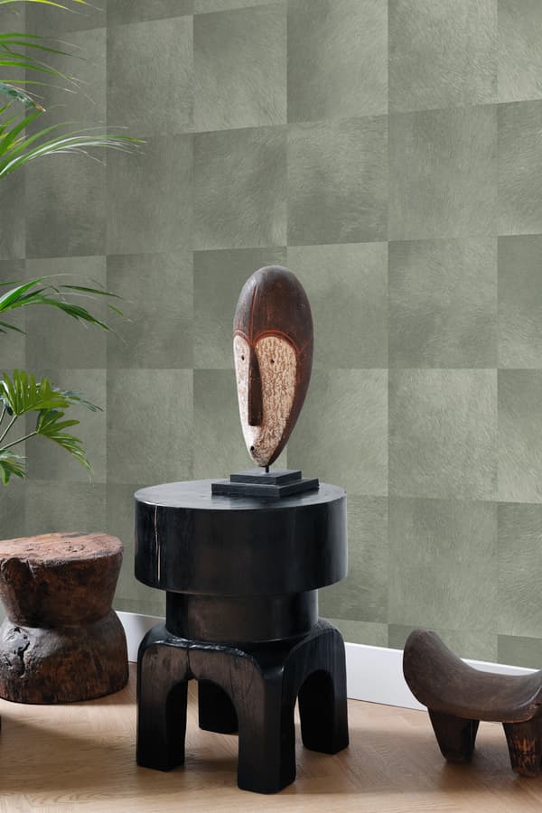 Origin Wallcoverings tapet dyreskindsmønster bleggråt 0,53 x 10,05 m