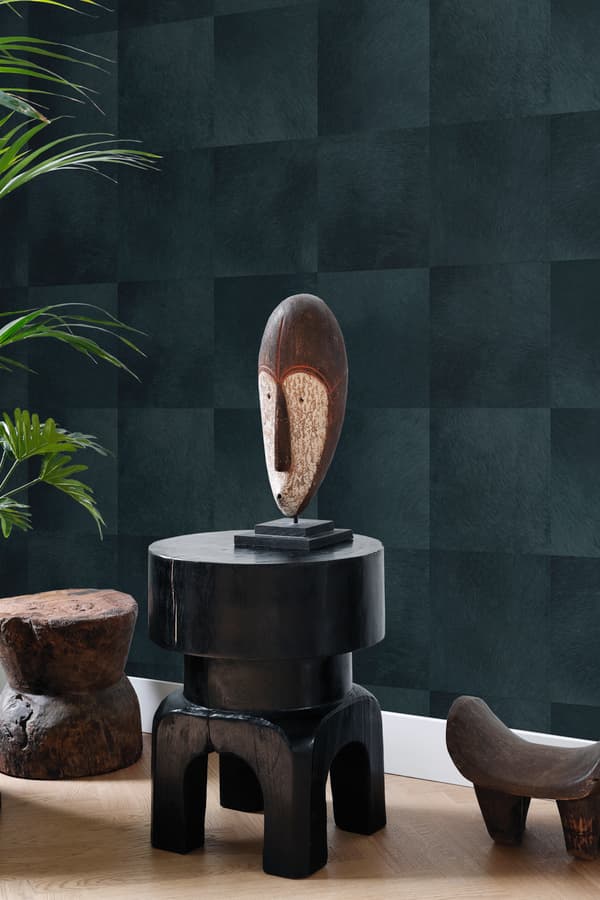 Origin Wallcoverings tapet djurmönster bläckblått 0,53 x 10,05 m