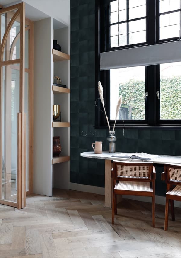 Origin Wallcoverings tapet djurmönster bläckblått 0,53 x 10,05 m