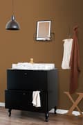 Miniatyrbild 3 av 7: ESTAhome tapet linnestruktur apelsinfärgat 0,53 x 10,05 m