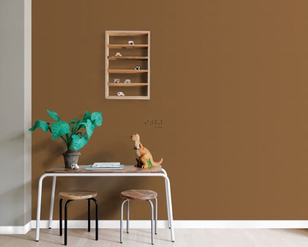 ESTAhome tapet linnestruktur apelsinfärgat 0,53 x 10,05 m