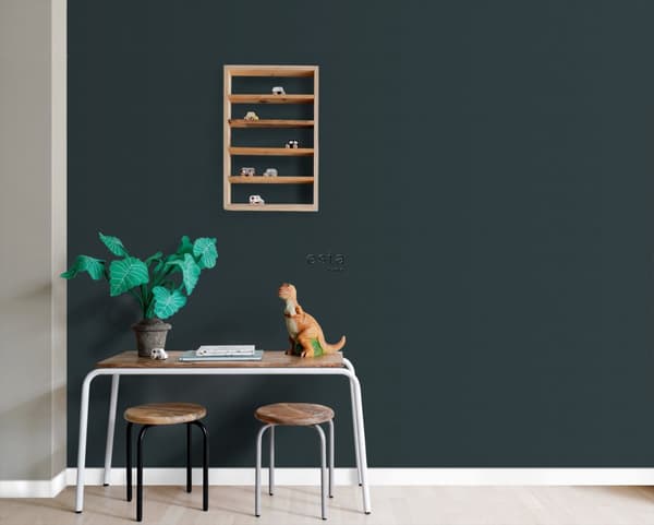 ESTAhome tapet linnestruktur bläckblått 0,53 x 10,05 m