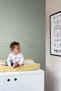 Miniatyrbild 3 av 7: ESTAhome tapet prickar mintgrönt och vitt 0,53 x 10,05 m