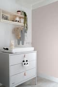 Miniatyrbild 5 av 7: ESTAhome tapet prickar antikrosa och guld 0,53 x 10,05 m