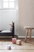 Miniatyrbillede 2 af 8: ESTAhome tapet blomstermønster antikrosa og hvidt 0,53 x 10,05 m