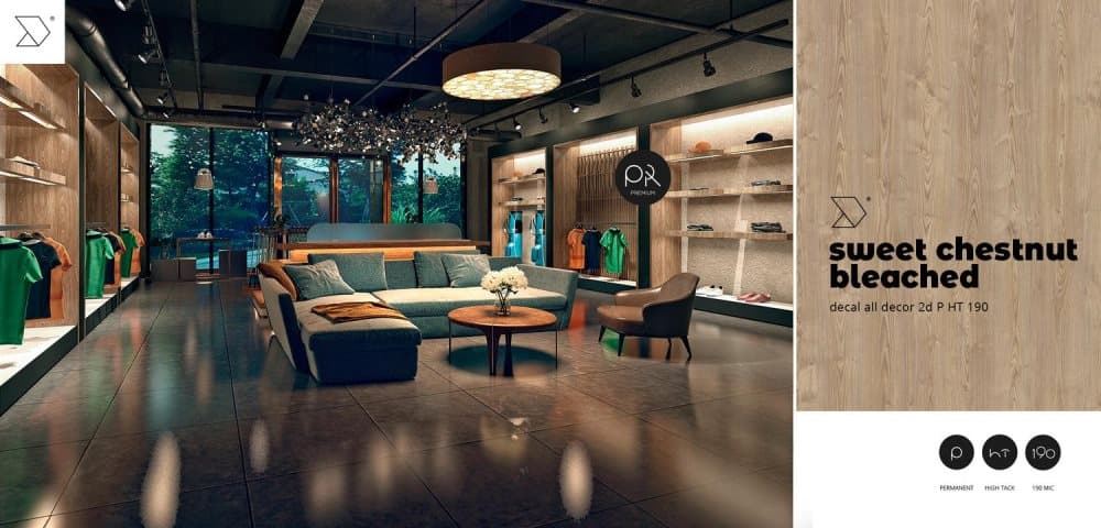 Dekorplast Ekologisk PVC-fri Chestnut Bleached